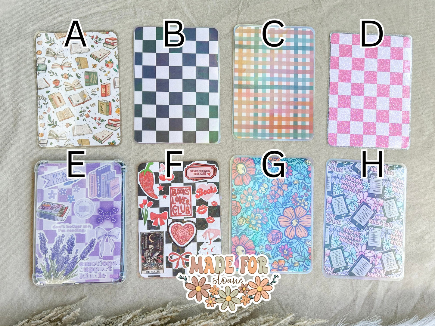 6.9in Double Sided Kindle Insert